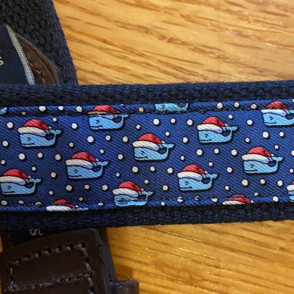 Vineyard Vines Santa Whale Belt - Picture 4 of 5